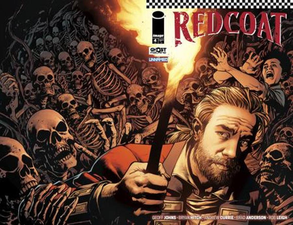 REDCOAT #4 CVR A BRIAN HITCH & BRAD ANDERSON WRAPAROUND