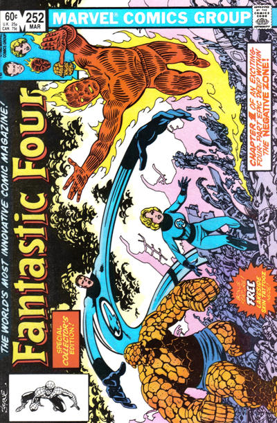 Fantastic Four 1961 #252 Direct ed. - 9.2 - $14.00