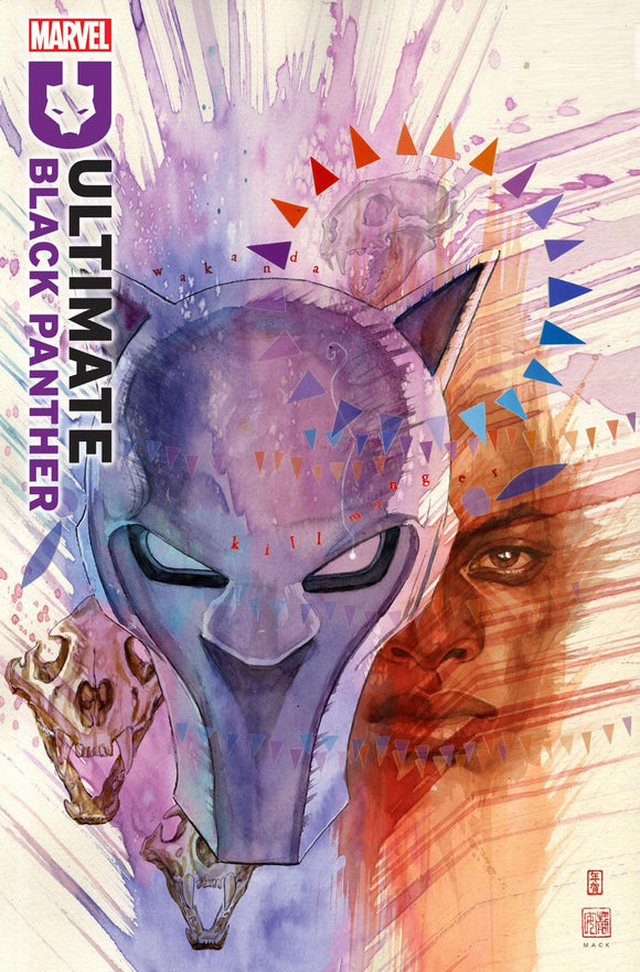 ULTIMATE BLACK PANTHER #6 DAVID MACK VAR 1:25 INCV