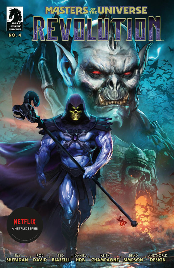 MASTERS OF THE UNIVERSE REVOLUTION #4 CVR A DAVE WILKINS