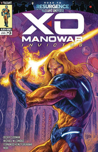 X-O MANOWAR INVICTUS #3 CVR A FAJARDO OF 4