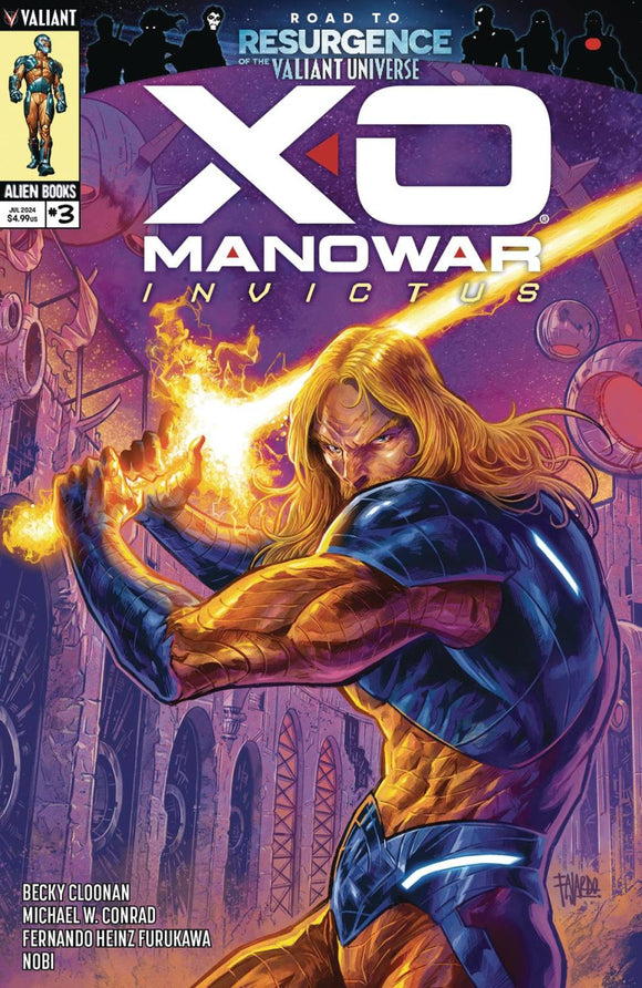 X-O MANOWAR INVICTUS #3 CVR A FAJARDO OF 4