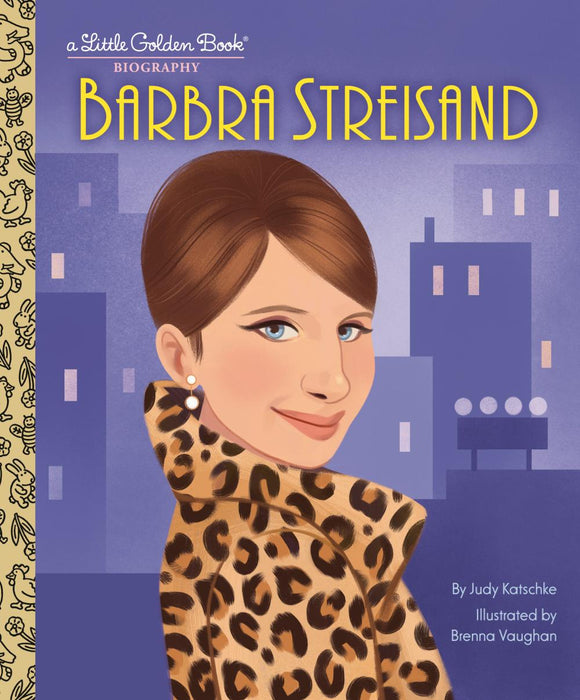 BARBRA STREISAND A LITTLE GOLDEN BOOK BIOGRAPHY HC