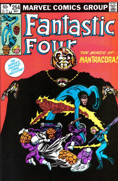 Fantastic Four 1961 #254 Direct ed. - back issue - $4.00