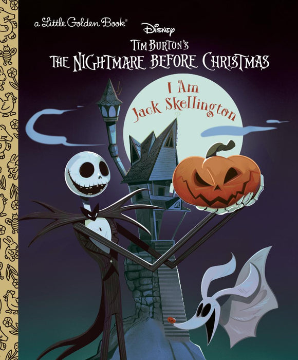 I AM JACK SKELLINGTON DISNEY TIM BURTONS THE NIGHTMARE BEFORE CHRISTMAS HC