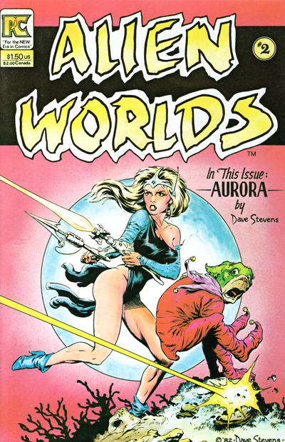 Alien Worlds 1982 #2 - back issue - $15.00