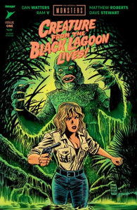UNIVERSAL MONSTERS THE CREATURE FROM THE BLACK LAGOON LIVES #1 SECOND PRINTING CVR A