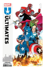 ULTIMATES #1 RB SILVA 2ND PRINTING VAR CVR A