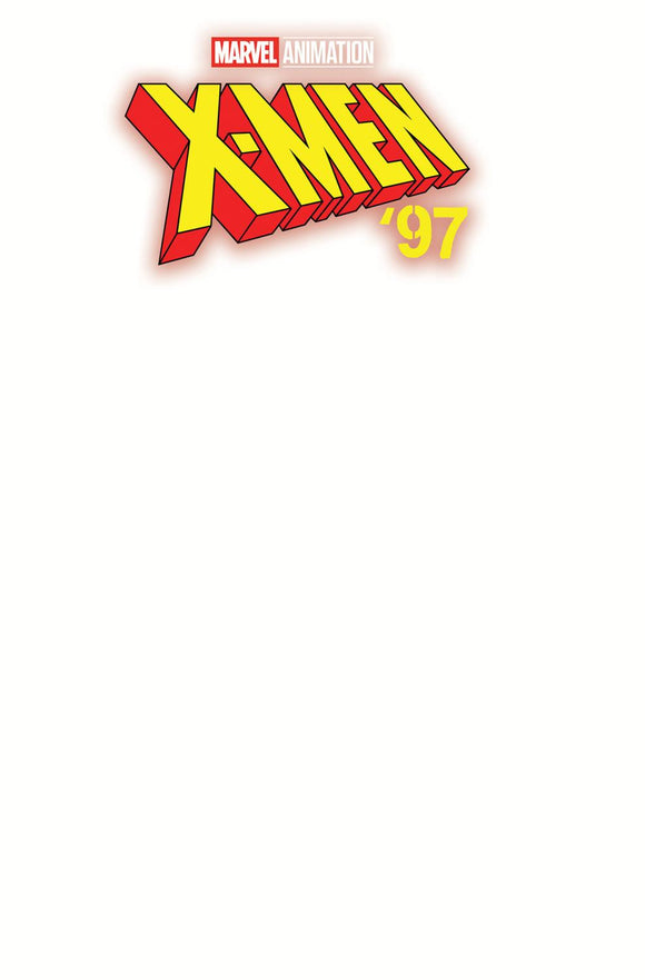 X-MEN 97 #1 BLANK COVER 3RD PRINTING VAR CVR D