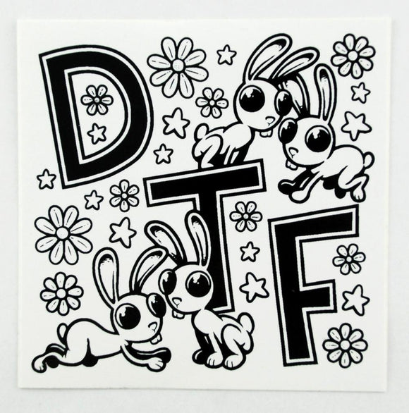 Sticker: DTF by Andy Warner