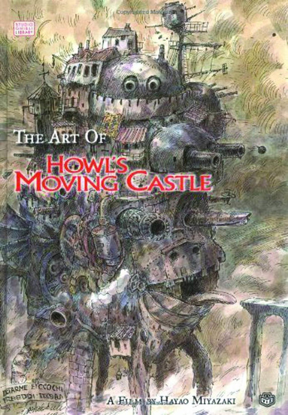 ART OF HOWLS MOVING CASTLE HC NEW PRNT 2024