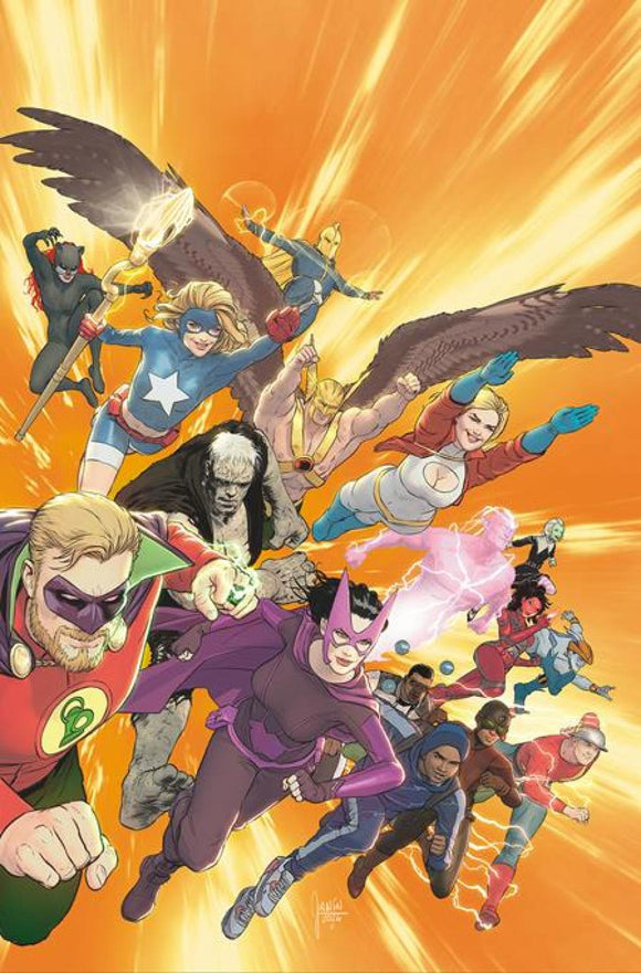 JUSTICE SOCIETY OF AMERICA #12 CVR A MIKEL JANIN (OF 12)