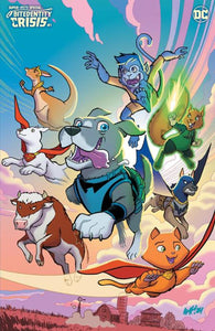 SUPER-PETS SPECIAL BITEDENTITY CRISIS #1 ONE SHOT CVR C TONY FLEECS CARD STOCK VAR