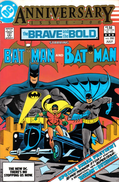 The Brave and the Bold 1955 #200 Direct ed. - back issue - $15.00