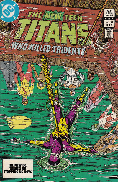 The New Teen Titans 1980 #33 Direct ed. - back issue - $5.00