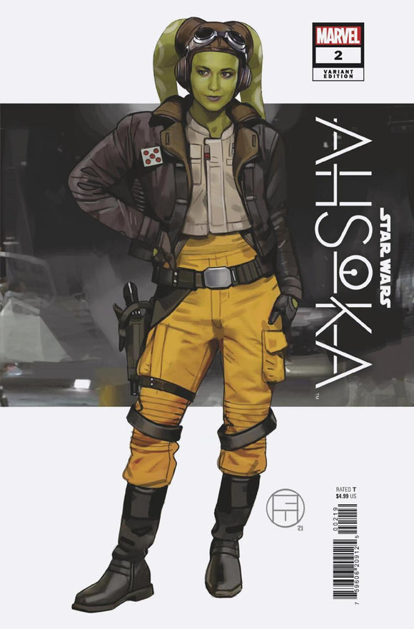 STAR WARS AHSOKA #2 CONCEPT ART VAR 1:10 INCV