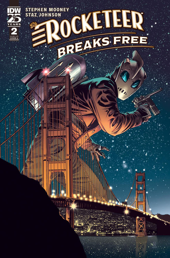 THE ROCKETEER BREAKS FREE #2 COVER A WHEATLEY CVR A