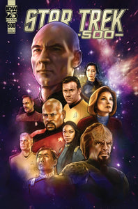 STAR TREK #500 COVER A JONES CVR A