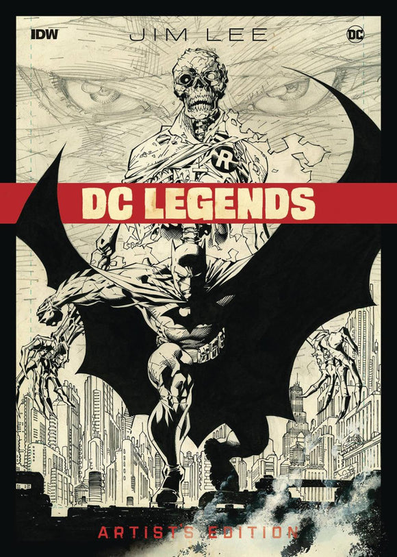 JIM LEE DC LEGENDS ARTISTS ED HC