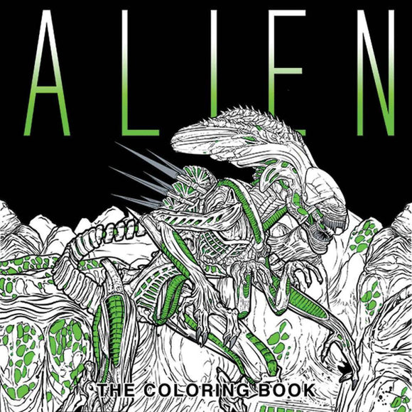 ALIEN COLORING BOOK