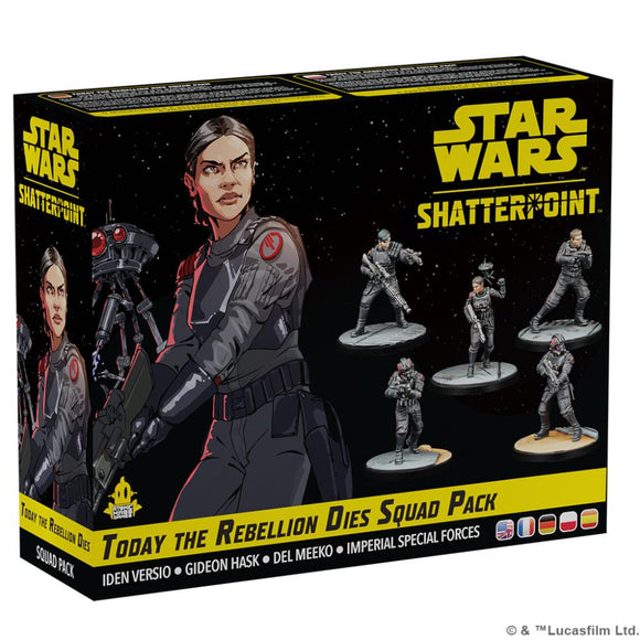 STAR WARS SHATTERPOINT - TODAY THE REBELLION DIES SQUAD PACK