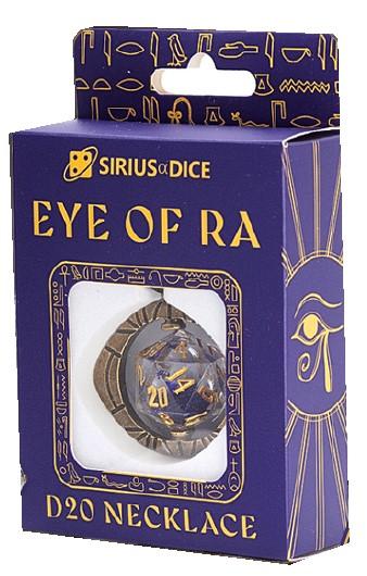 D20 NECKLACE EYE OF RA