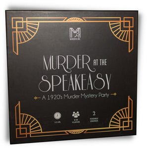 MURDER AT THE SPEAKEASY