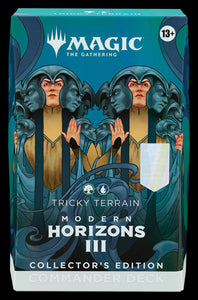 MAGIC THE GATHERING MODERN HORIZONS 3 COLLECTOR COMMANDER DECK - TRICKY TERRAIN