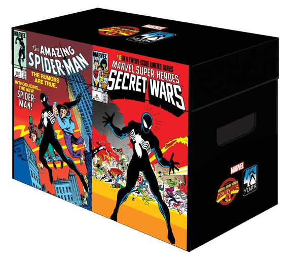 MARVEL GRAPHIC COMIC BOX AMAZING SPIDER-MAN SECRET WARS