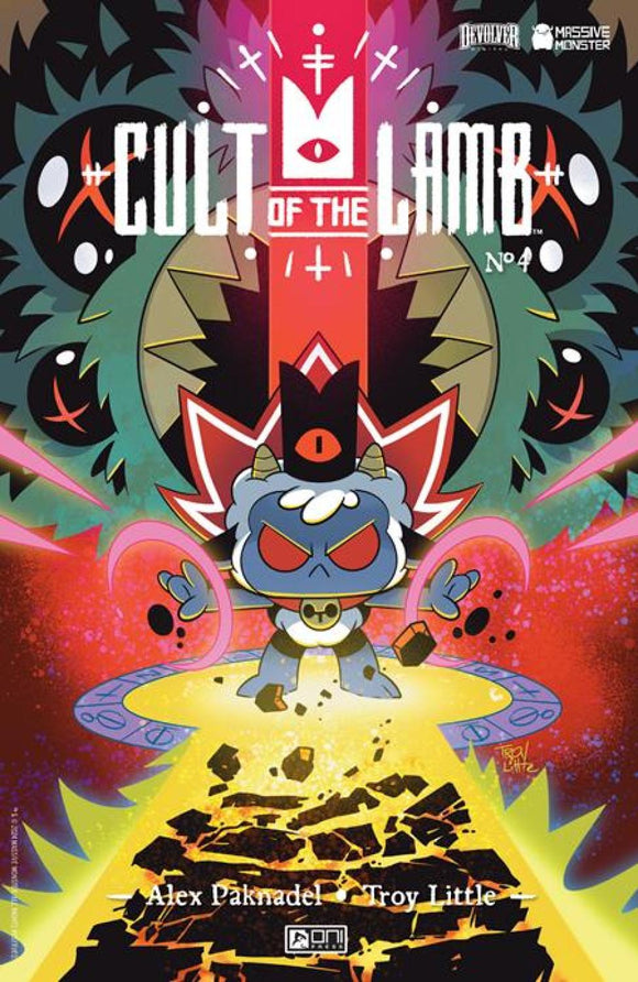 CULT OF THE LAMB #4 CVR B TROY LITTLE VAR (OF 4)