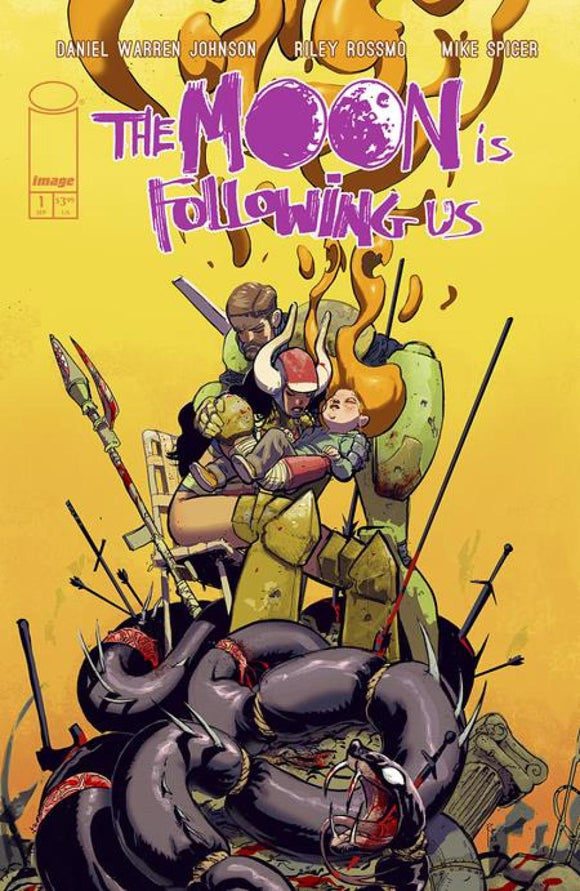 THE MOON IS FOLLOWING US #1 CVR A RILEY ROSSMO & MIKE SPICER (OF 10)