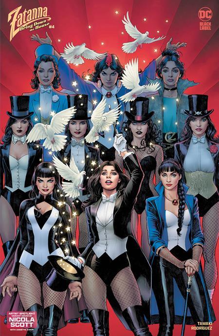 ZATANNA BRING DOWN THE HOUSE #4 CVR D NICOLA SCOTT ARTIST SPOTLIGHT VAR (OF 5)