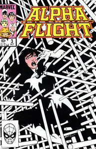 Alpha Flight 1983 #3 Direct ed. - back issue - $4.00