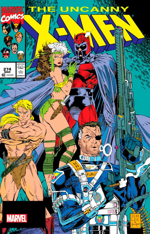 UNCANNY X-MEN #274 FACSIMILE EDITION CVR A