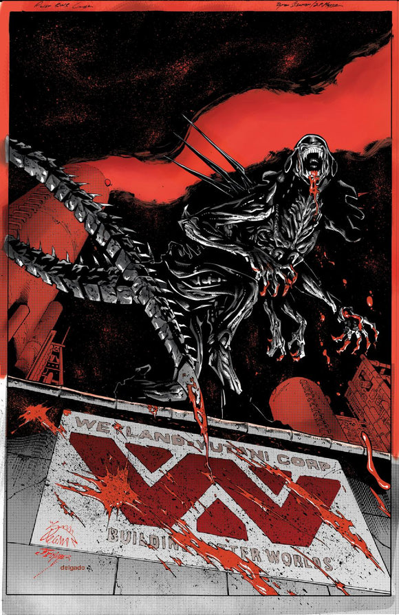 ALIEN BLACK WHITE AND BLOOD TP VOL 01