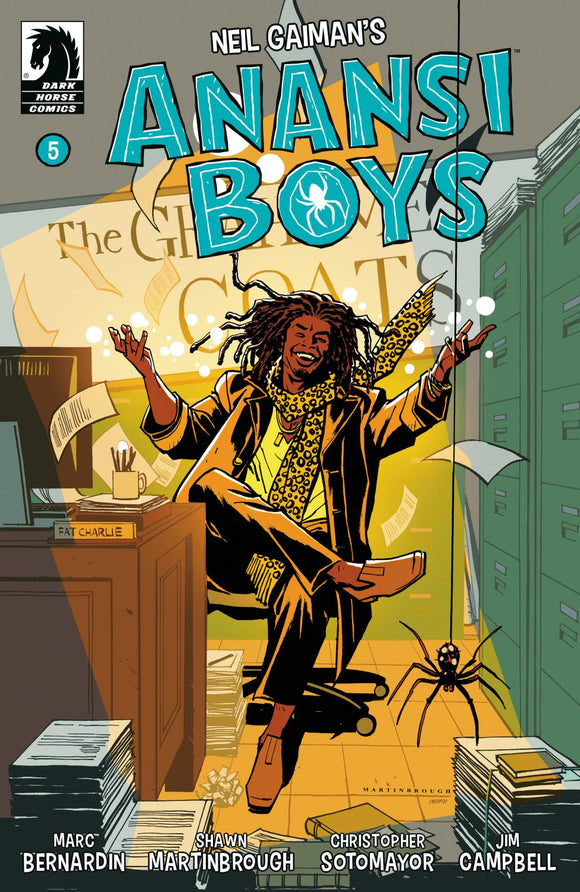 ANANSI BOYS I #5 CVR B SHAWN MARTINBROUGH