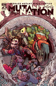 TEENAGE MUTANT NINJA TURTLES MUTANT NATION #1 VAR RI 10 LONERGAN CVR F 1:10 INCV