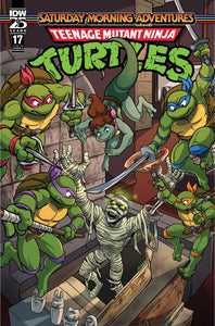 TEENAGE MUTANT NINJA TURTLES SATURDAY MORNING ADVENTURES #17 COVER A MYER CVR A