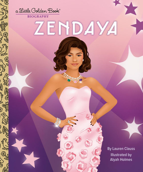 ZENDAYA A LITTLE GOLDEN BOOK BIOGRAPHY HC