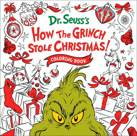 HOW THE GRINCH STOLE CHRISTMAS COLORING BOOK