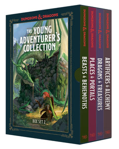 THE YOUNG ADVENTURERS COLLECTION BOX SET 2 DUNGEONS AND DRAGONS 4-BOOK BOXED SET