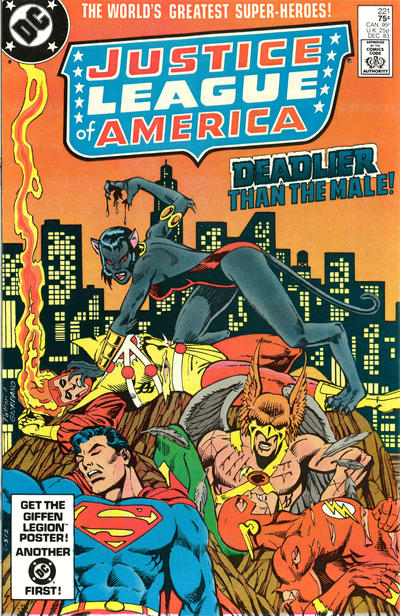 Justice League of America 1960 #221 Direct ed. - back issue - $5.00