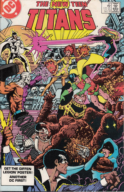 The New Teen Titans 1980 #37 Direct ed. - back issue - $5.00