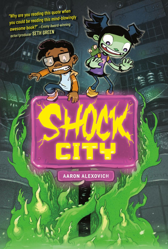 SHOCK CITY A GRAPHIC NOVEL HC