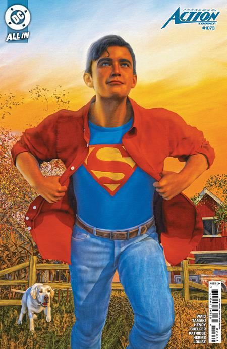 ACTION COMICS #1073 CVR D INC 1:25 MARK SPEARS CARD STOCK VAR 1:25 INCV