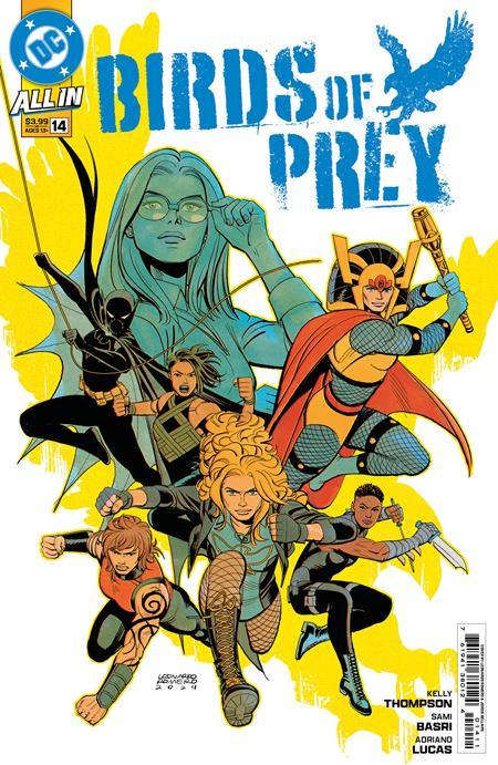 BIRDS OF PREY #14 CVR A LEONARDO ROMERO