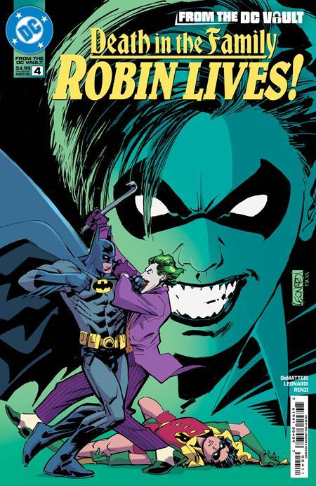 FROM THE DC VAULT DEATH IN THE FAMILY ROBIN LIVES #4 CVR A RICK LEONARDI OF 4