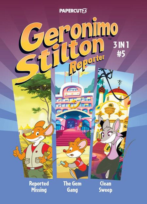 GERONIMO STILTON REPORTER 3 IN 1 TP VOL 5