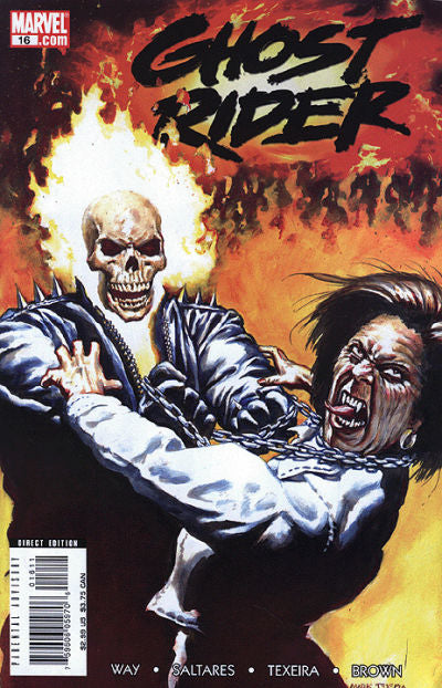 Ghost Rider 2006 #16 Direct Edition - back issue - $3.00