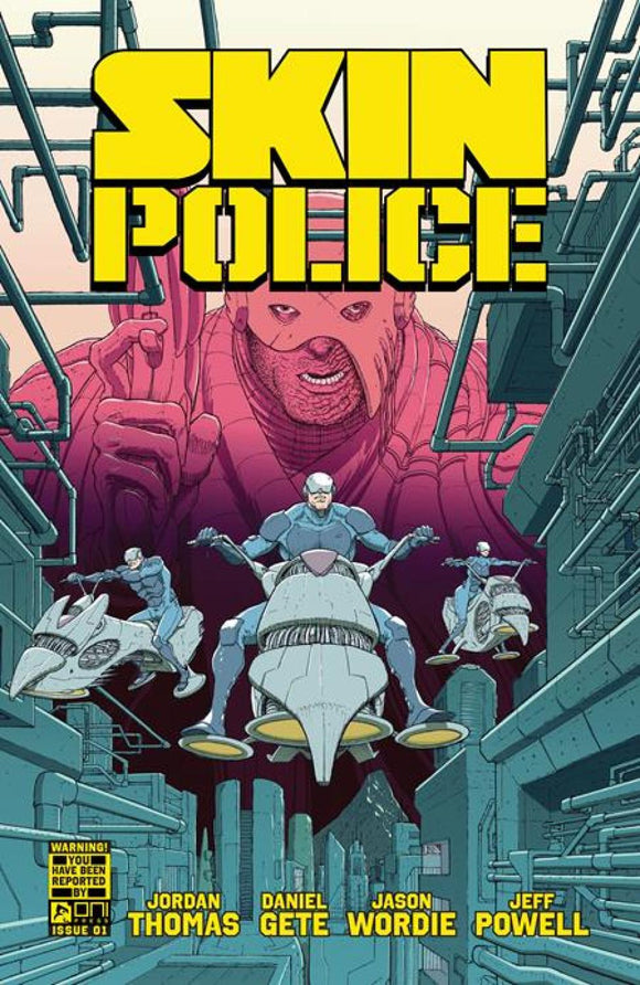 SKIN POLICE #1 CVR B NICK PITARRA VAR (OF 4)